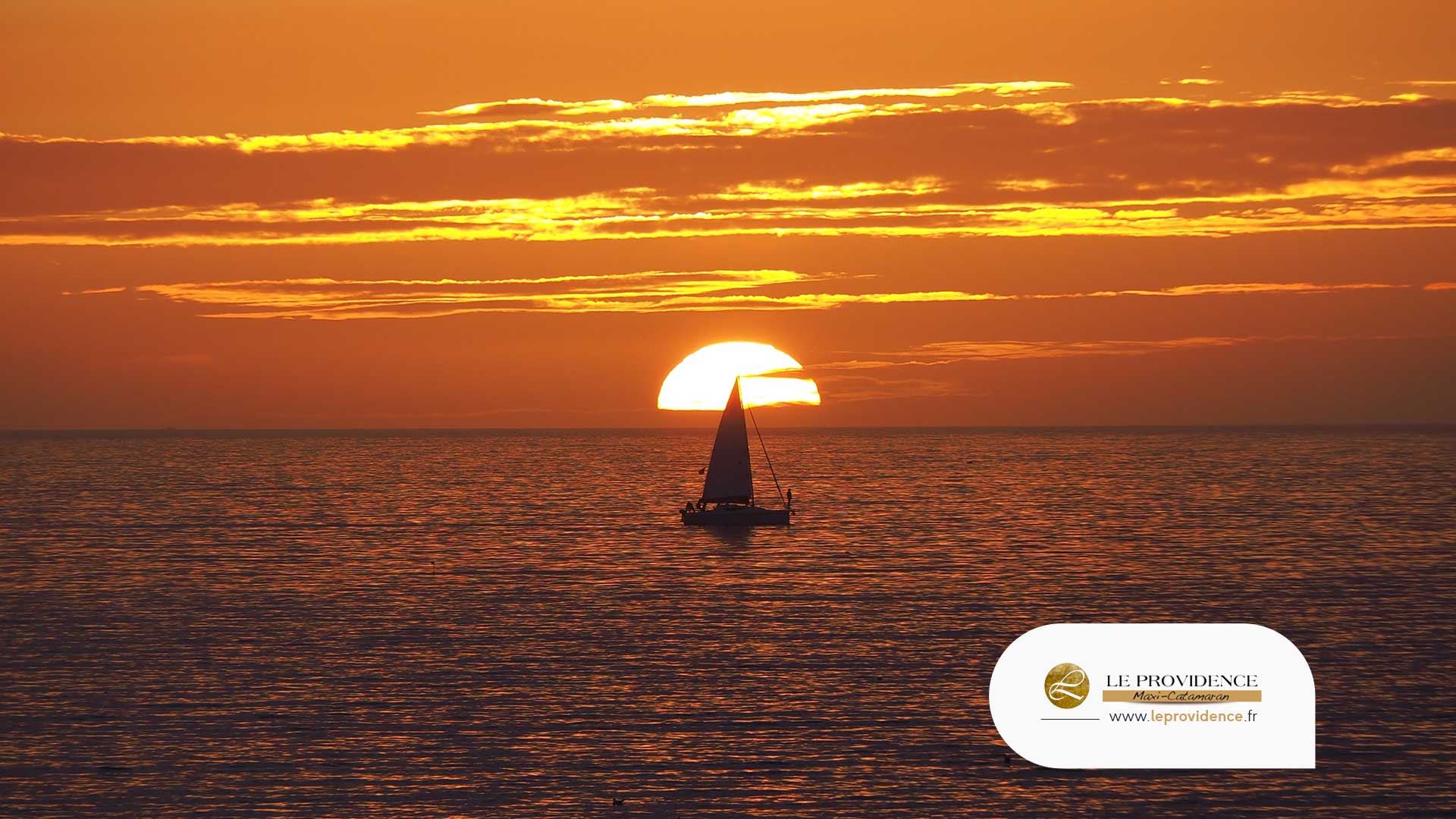 Soirée en mer Coucher de Soleil