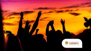 Couché de soleil avec le Providence