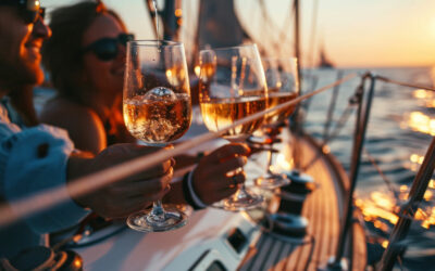 Blog - catamaran le providence au grau du roi Soirée apéritif en mer : vivez un sunset inoubliable sur la Méditerranée